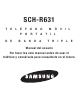 Samsung SCH-R631 Manual Del Usuario