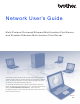 Brother DCP-8110DN Network User's Manual