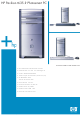 HP Pavilion t600 - Desktop PC Manual