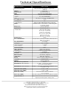 HP Pavilion t600 - Desktop PC Technical Specifications