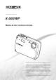Olympus X-560WP - Digital Camera - Compact Manual De Instrucciones