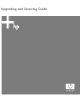 HP Pavilion w5500 - Desktop PC Manual