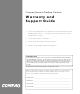 Compaq Presario S5000 - Desktop PC Support Manual