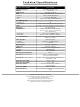 HP Presario SR1200 - Desktop PC Technical Specifications