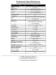 HP Presario SR1200 - Desktop PC Technical Specifications