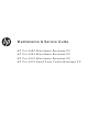 HP Pro 3400 Maintenance And Service Manual