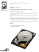 Seagate ST90160N1A3AS-RK - Momentus 160 GB Hard Drive Datasheet