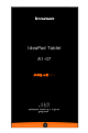 Lenovo IdeaPad A1-07 User Manual