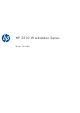 HP Z210 Series User Manual