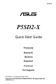 Asus P5SD2-X - Motherboard - ATX Manual De Démarrage Rapide