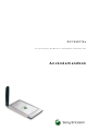 Sony Ericsson GC75/GC75e Användarhandbok