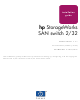 HP StorageWorks 2/32 - SAN Switch Installation Manual