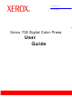 Xerox 700 User Manual