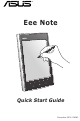 Asus EA-800 Quick Start Manual