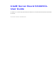 Intel S5000VCL - Server Board Motherboard User Manual
