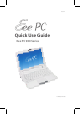Asus Eee PC 900 XP Quick Use Manual