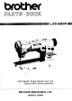 Brother LZ2-B854 Parts Manual