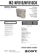 Sony MZ-NF810CK Service Manual