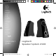 Logitech 980-000329 - Z 320 PC Multimedia Speaker Quick Start Manual