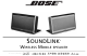 Bose SoundLink Wireless Mobile speaker Owner's Manual