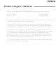 Epson Equity 386/25 Product Support Bulletin