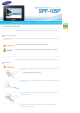 Samsung SPF-105P - Digital Photo Frame UbiSync USB Mini-PC Monitor Manual Del Usuario