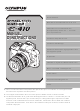 Olympus E-410 - EVOLT Digital Camera SLR Manuel D'instructions