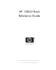 HP 245161-B22 - 10642 42U Rack Shock Pallet Reference Manual