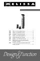 Melissa 638-136 User Manual