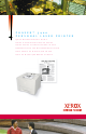 Xerox 3400N - Phaser B/W Laser Printer Quick Installation Manual