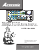 Acesonic KJV-835 User Manual