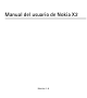 Nokia X2-01 Manual Del Usuario