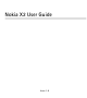 Nokia X2-01 User Manual