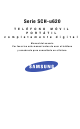 Samsung SCH-U620 Manual Del Usuario