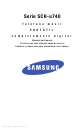 Samsung SCH-U740 - Alias Cell Phone Manual Del Usuario