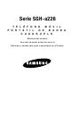 Samsung SGH-A226 SERIES Manual Del Usuario