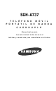 Samsung SGH-A737 Manual Del Usuario