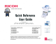 Ricoh Aficio MP 3351 Quick Reference Manual