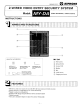 Aiphone MY-DA Instructions