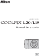 Nikon 26164 - Coolpix L20 Digital Camera Manual Del Usuario