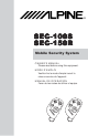 Alpine SEC-100S Owner's Manual