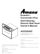 Amana EvenAir AOCS3040 Series Owner's Manual