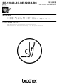 Brother BE-1204B Instruction Manual