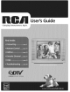 RCA 32V434T User Manual