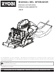 Ryobi JM82K Manual Del Operador