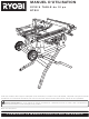 Ryobi RTS30 Manuel D'utilisation