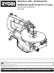 Ryobi SC164VS Manual Del Operador