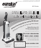 Eureka 4870PZ - Eureka Boss SmartVac Bagged Upright Vacuum Cleaner Owner's Manual