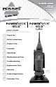 BISSELL POWERFORCE® HELIX™ TURBO BAGLESS USER MANUAL Pdf Download