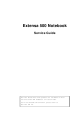 Acer Extensa 500 Service Manual